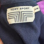 Tory Burch Tory Sport Performance Merino Chevron Sweater size medium 1/4 zip Photo 4