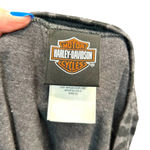 Harley Davidson Charcoal Gray Black Cheetah Print Tee Shirt Size XL Photo 5
