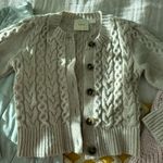 Maeve Beige Button Up Cardigan  Photo 3