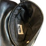 Vintage Marlo Leather and Braided Cord Shoulder Bag Black Photo 12