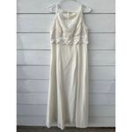 Vintage Scott McClintock Millennium 2000 Classic Satin Wedding Dress Size 14 Photo 1