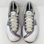 Nike White Pink Silver Leather Golf Shoes Womens Size 6 *READ* Photo 3
