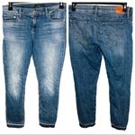 Lucky Brand blue jeans Lolita Capri release hem Photo 1