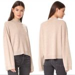 ATM Anthony Thomas Melillo Mock Neck Wool Cashmere Sweater Sz Small Tan Photo 3