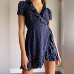 Aritzia SUNDAY Best New Ruffle Wrap Dress - XXS Photo 1
