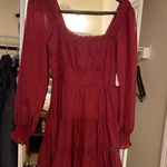 Altar'd State Red Mini Dress Photo 1