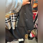 Burberry  navy blue Double-Breasted Jacket Photo 7