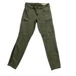 Pistola  Women's Cotton Blend Ankle Zip Skinny Cargo‎ Pants Green Size 29 Photo 7