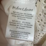 For Love & Lemons Becca White Eyelet Puff Sleeve Mini Dress XL NWT Photo 8