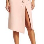 Jonathan Simkhai grommet jacquard red high waist lace-up midi skirt size S small Photo 10