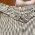 Lulus  Houndstooth Cream Belted Mini Skort Photo 1