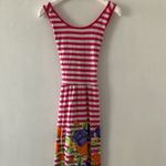 Cute Pink Stripes Dress Size L Photo 2