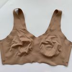 Honey love V Neck Bra Underwire Free Shaping Removable Size Large Seamless Nude Tan Photo 0