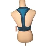 Spiritual Gangster NWT Womens L Teal Aurora Racerback Sports Bra Hamsa Photo 3