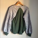 Free People NEW  Top sweet confession henley dried pine combo Medium Photo 2