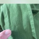 Classic Elements . Green Short Sleeve Polo Blouse with Button Detail, Size XLP Photo 3