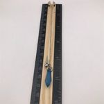 Supernatural Earring Set Angel Banishing Sigil and Faux Blue Crystals with Cuff Silver Photo 7