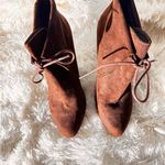 Carlos Santana  Brown Suede Ankle Boots Photo 1