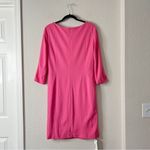 Escada Barbie Pink Sheath Dress Size 42 Photo 3