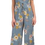 Band of Gypsies  floral wide leg jumpsuit M Photo 0