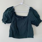 Madewell Hopewell Puff-Sleeve Crop Top Photo 0