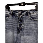 Vanilla Star Jeans 024-001 Women Size 13 Skinny Stretch Button Fly Cropped 31x28 Photo 1