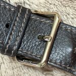 Gucci Authentic  GG Dark Brown Guccissima Messenger Crossbody Bag Dust Bag & Tote Photo 6