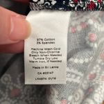 Talbots Bandana Print A-line Mini Skirt Women Petite 14p Navy Red NWT Photo 3