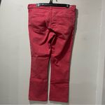 Pilcro and the Letterpress Anthropologie  no 31 pants Waist 34” Red Ankle Photo 4