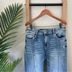 Vervet High Rise Wide Leg Multicolor Denim Flare Boutique Jeans Photo 3