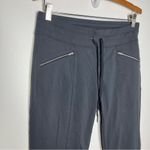 Athleta metro slouch pants wide leg dark gray size small athletic athleisure Photo 3