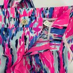 Lilly Pulitzer Women 4 Pull On Cotton Pants Multi Free Spirit Lightweight Bright Photo 8