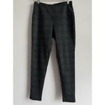 Alexander Jordan Plaid Cropped‎ Pants Womens M Mid Rise Tummy Control Slimming Black Size M Photo 9