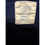 J.Crew  Factory Slim Fit Shirt Women's Small Navy Striped Casual Pocket Tee Photo 2