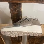 Geox  respira sneaker metallic brown suede leather zip fashion shoe Sz 10 Photo 7