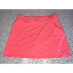 32 Degrees Cool Golf Skort Sz L – Light Coral Activewear Skirt with Shorts Size L Photo 0