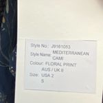 The Jetset Diaries  Mediterranean Floral Cami nwt Photo 5