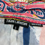 Tolani Collection Multicolor Floral Printed Tropical Open Front Woven Kimono S Pink Photo 12