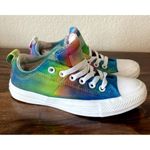 Converse ALL STAR SNEAKERS TIE DYE MULTI COLOR WOMENS 6.5 hand dyed *custom Photo 1