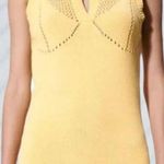 ZARA  Perforated Chenille Collared Mini Dress Size M Photo 0