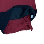 Bailey 44‎ Small Cranberry Black Bottom Sleeveless Turtleneck Short Dress Photo 5