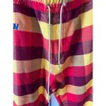 Aviator Nation Unisex XL Plaid Lounge Pants Flannel Relaxed Fit in Red Photo 3