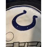 NFL PINK M Sequin Indianapolis COLTS Jacket Hoody Faux Fur Zip Front Bling Gray Size M Photo 6