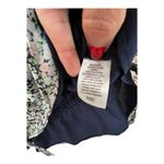 Abound  Black Floral Ruffle Blouse Photo 3