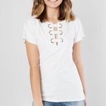 Buckle Daytrip Faux Suede Strappy Top Photo 1