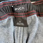 RVCA Scrunchie High Rise Dark Denim Jeans Small Photo 12