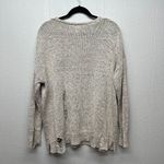 Caslon  Distressed Knit Sweater Womens XL Boho Relaxed Contemporary Minimalist Photo 5