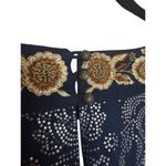 Anthropologie  Akemi + Kin Sofia Metallic Jumpsuit Sz. 6 Photo 5