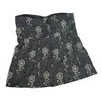 Tuckernuck NWT  Marnie floral top midnight posie Sz M black cream Photo 2