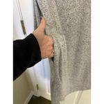 Soma Gray Hooded Cozy Long Sleeve Sleepshirt Nightgown Pajama Size Medium Photo 3